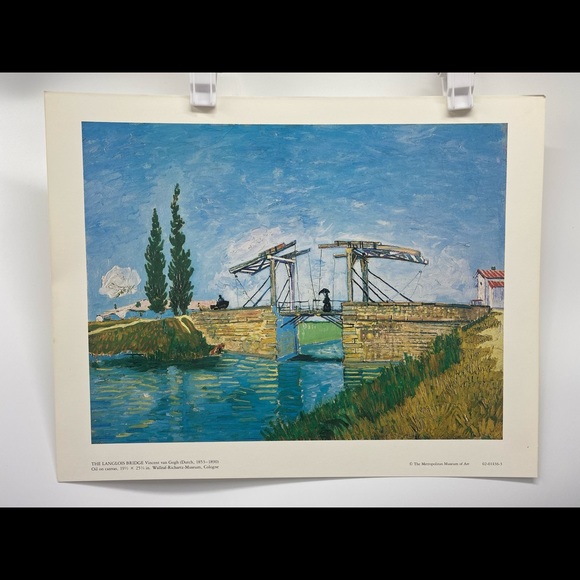Van Gogh's "Vincent Langlois Bridge Arles Women" - Artistic Masterpiece recre - Picture 1 of 13